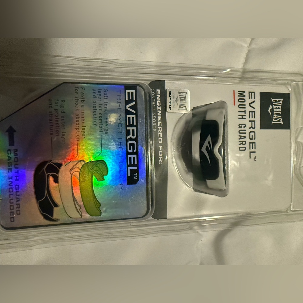 Everlast evergel mouth guard NIB
